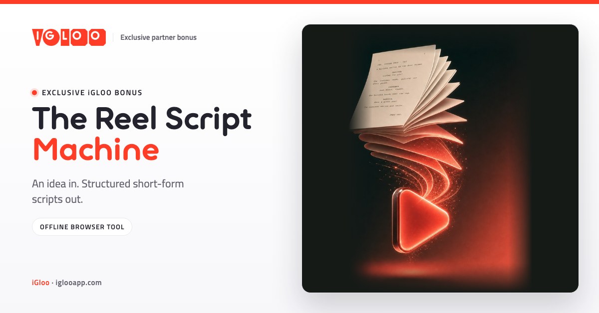 The Reel Script Machine