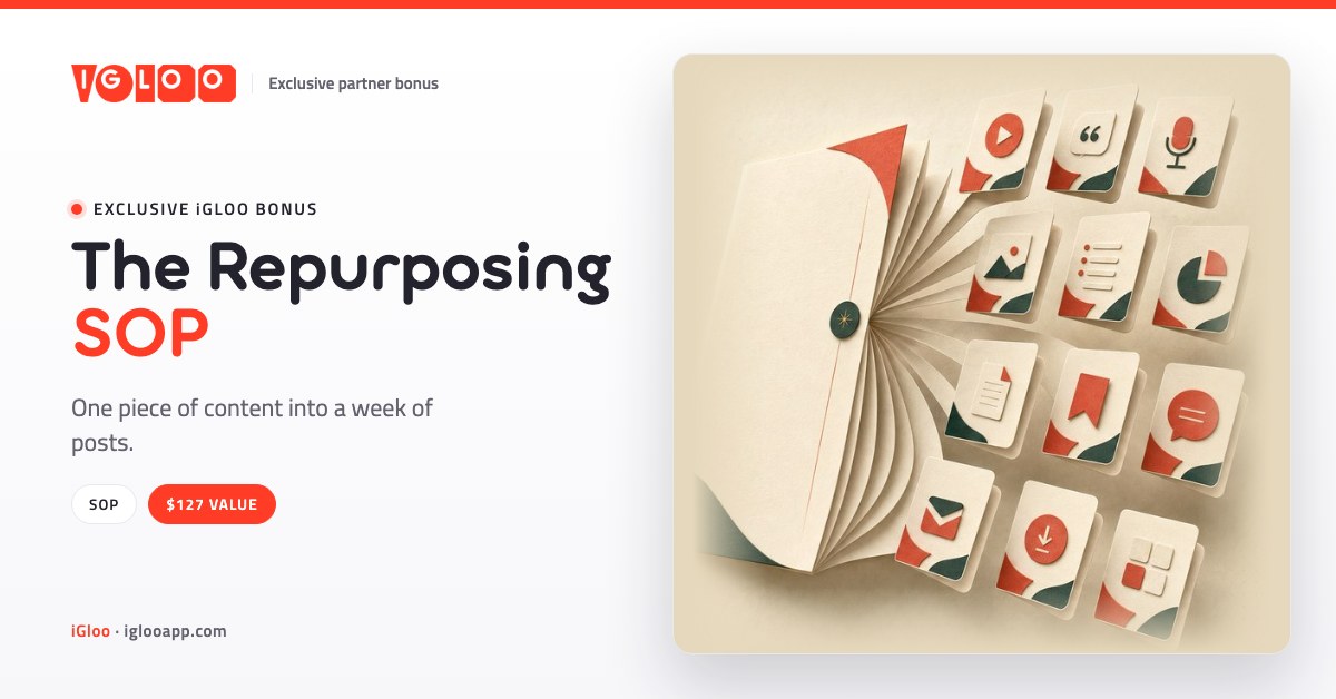 The Repurposing SOP